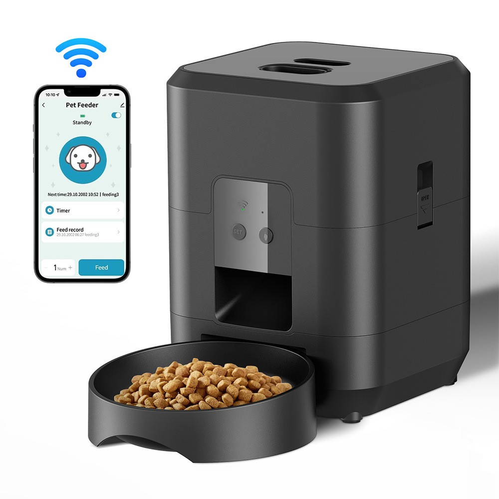 Smart Automatic Pet Feeder with Scheduled Feeding & App Control